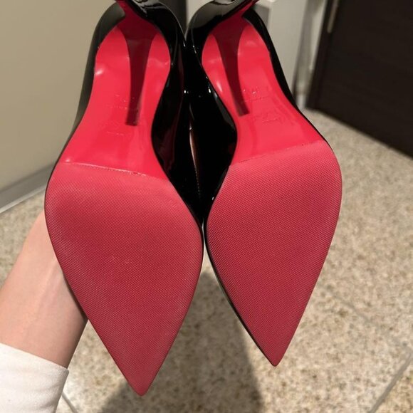 Christian Louboutin Patent Pointed toe Pumps - Picture 4 of 14